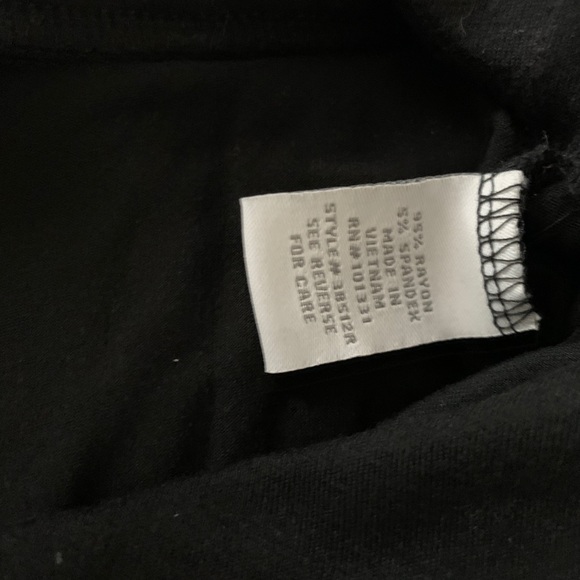 Black Knotted Skirt - Picture 4 of 5